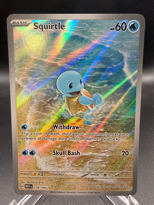 Pokémon TCG: 2023 Squirtle -170/165 - SV: Scarlet & Violet 151