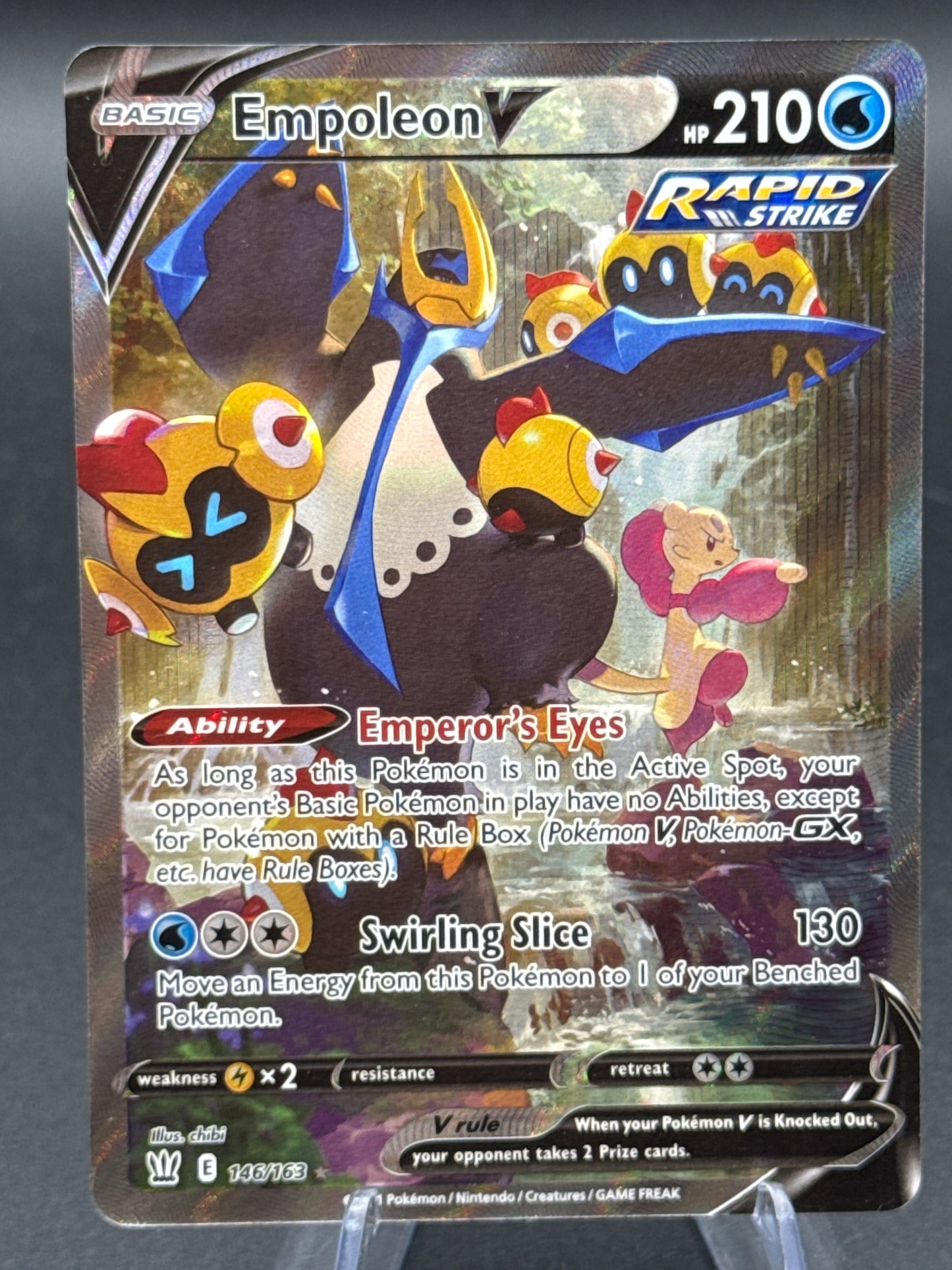 Pokémon TCG: 2021 Empoleon V 146/163 SWSH: Battle Styles