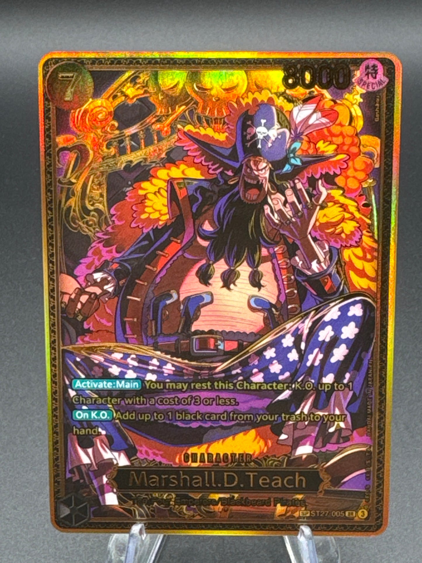One Piece TCG: Marshall.D.Teach - OP17-005 - The World's Strongest Warriors