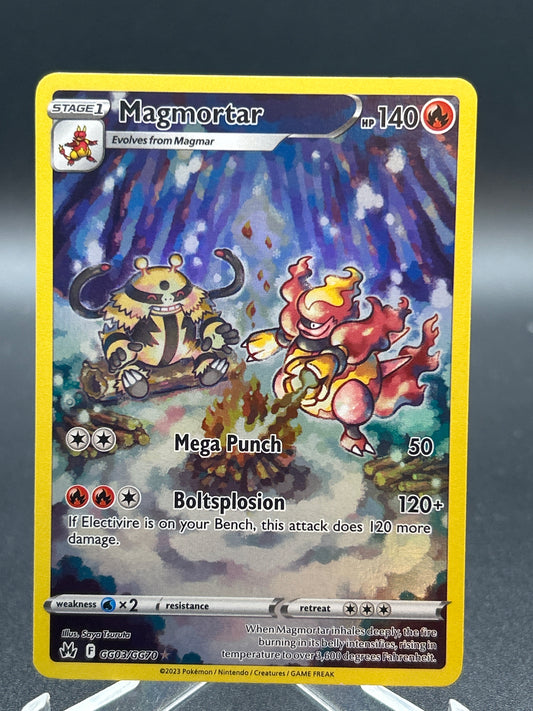 Pokémon TCG: 2023 Magmortar GG03/GG70 SWSH: Crown Zenith Galarian Gallery