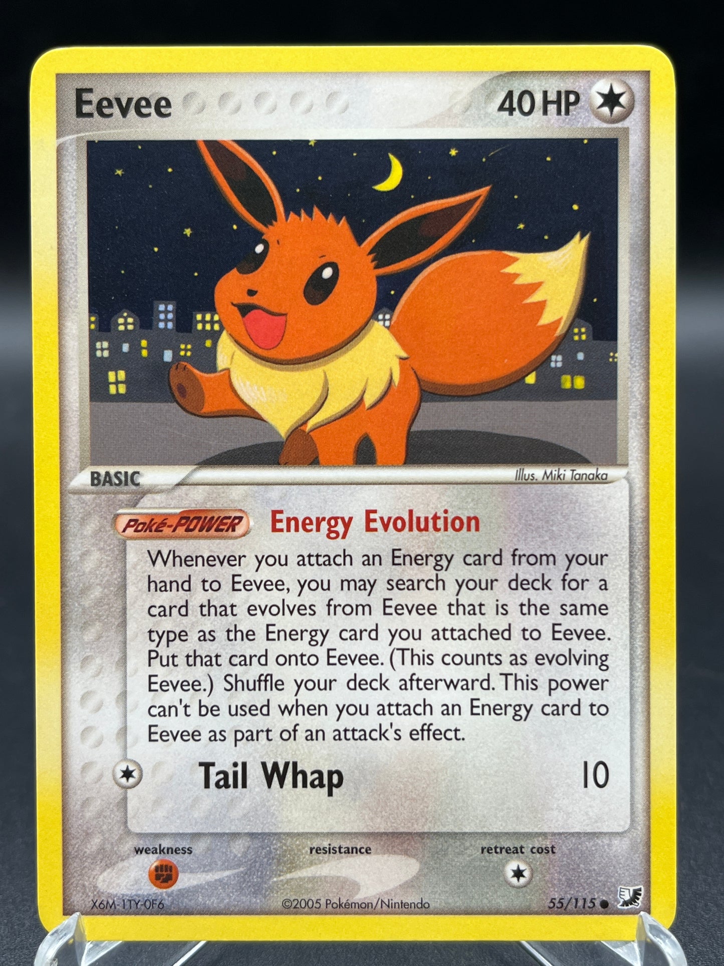 Pokémon TCG: 2005 Eevee 55/115 - Unseen Forces