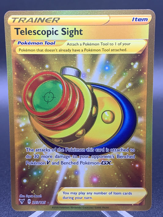 Pokémon TCG: 2020 Telescopic Sight (Secret) 203/185 SWSH: Vivid Voltage