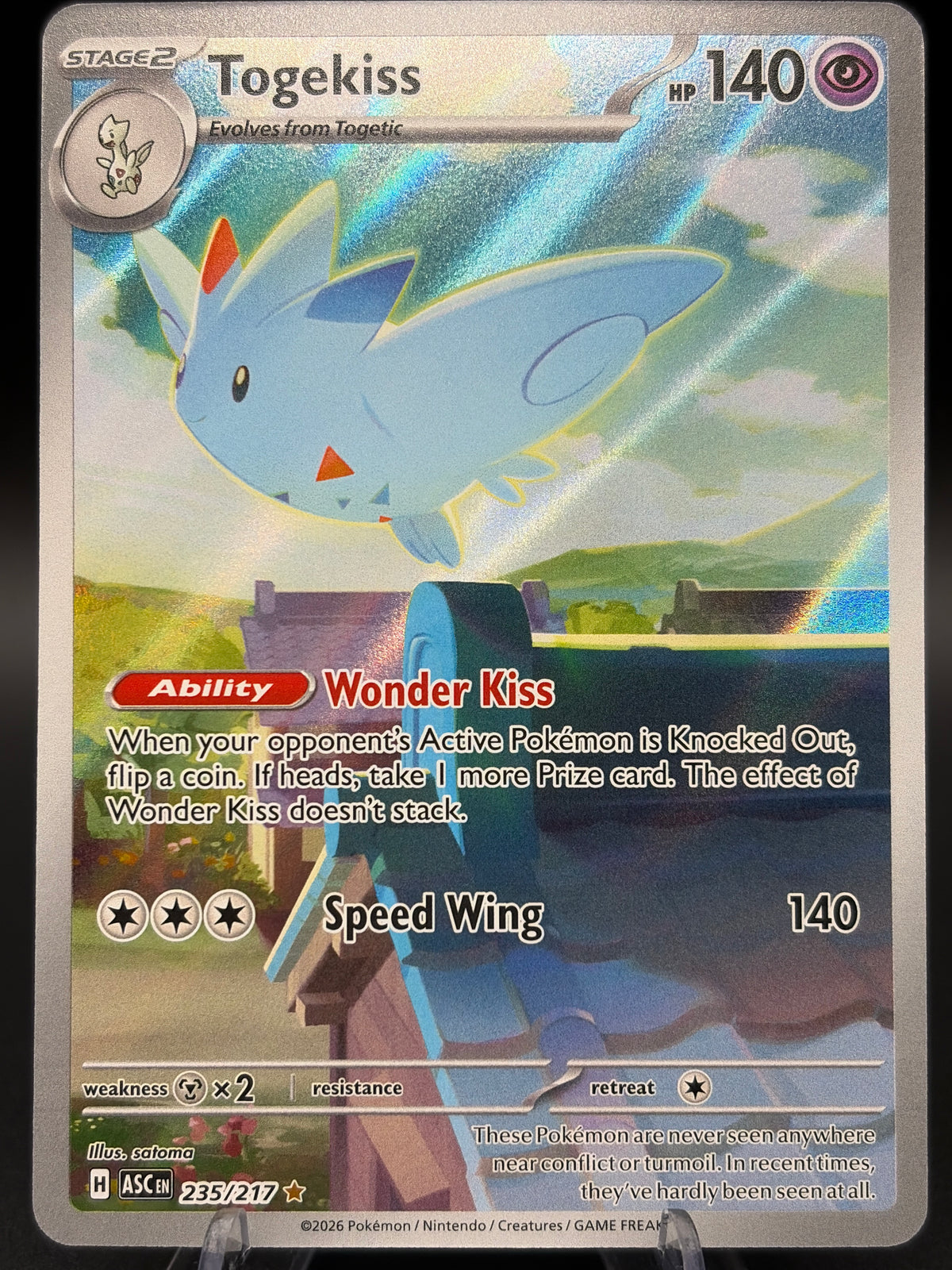 Pokémon TCG: 2026 Togekiss - 235/217 - ME: Ascended Heroes