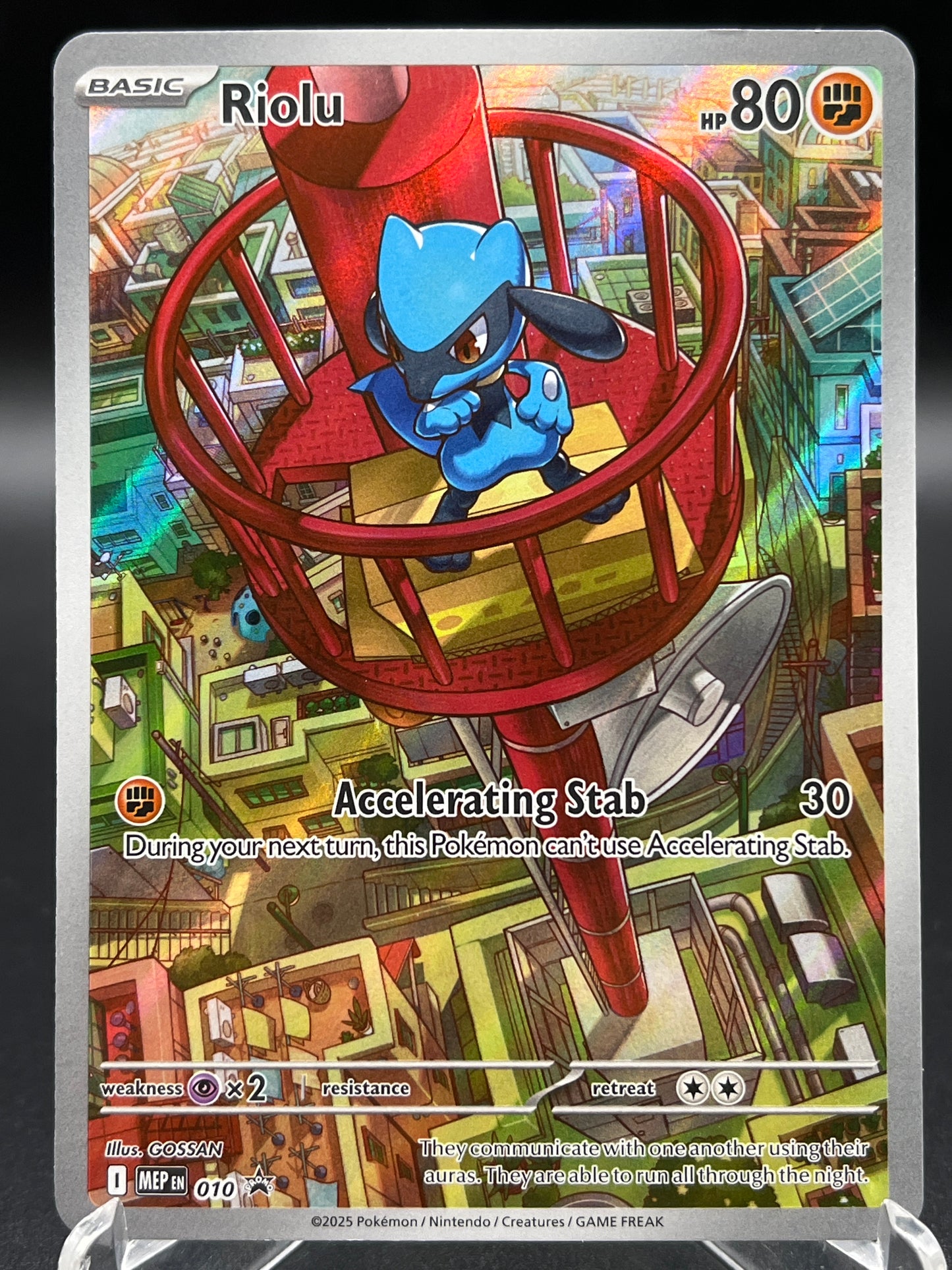 Pokémon TCG: 2025 Riolu - #010 - MEG: Mega Evolution Promo