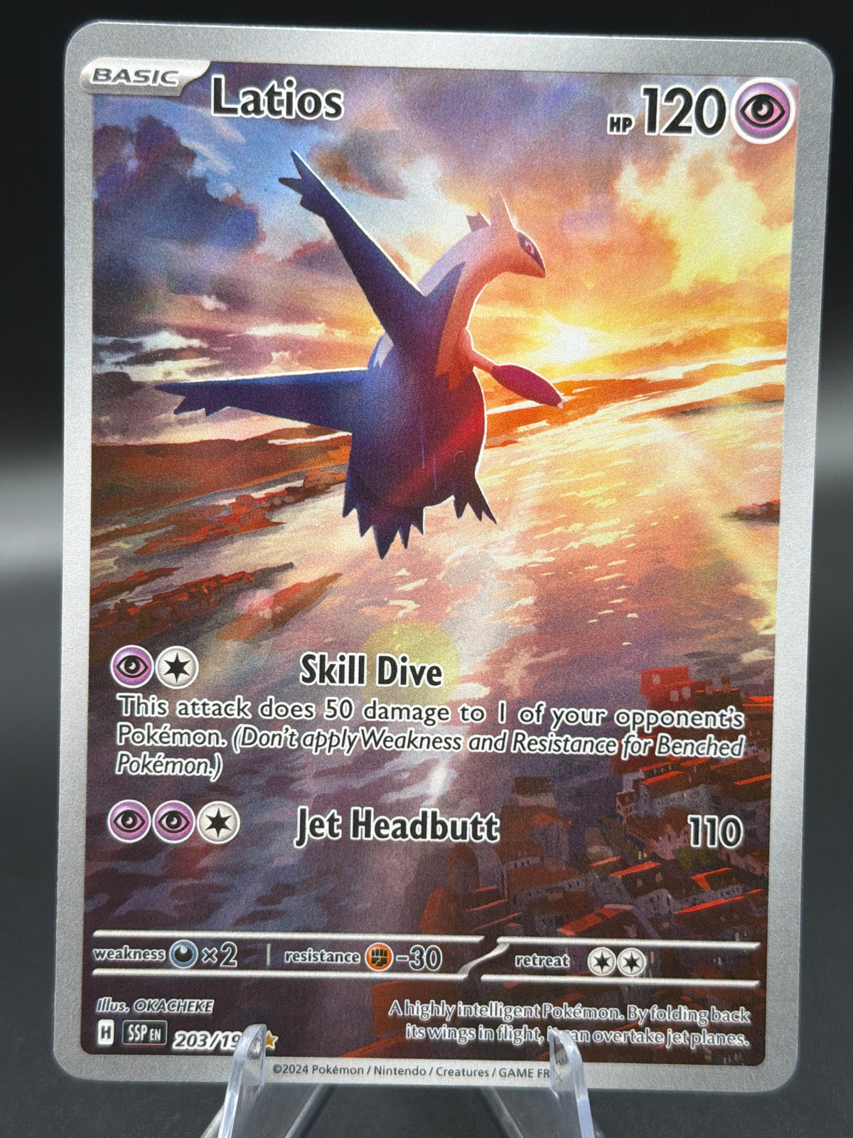 Pokémon TCG: 2024 Latios - 203/191 - SV: Surging Sparks