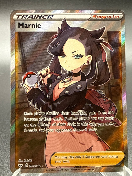 Pokémon TCG: 2020 Marnie 200/202 Sword & Shield Base Set
