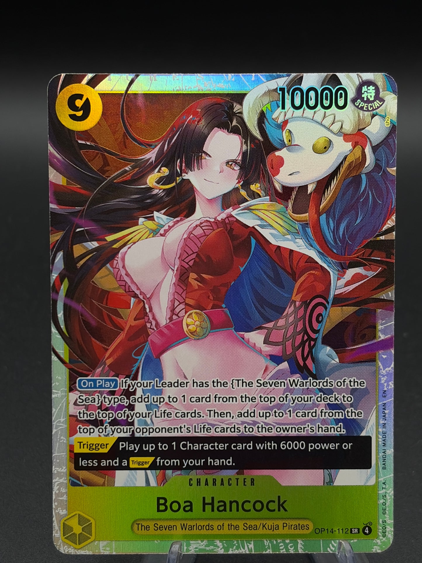One Piece TCG: Boa Hancock - OP14-112 - The Azure Sea's Seven