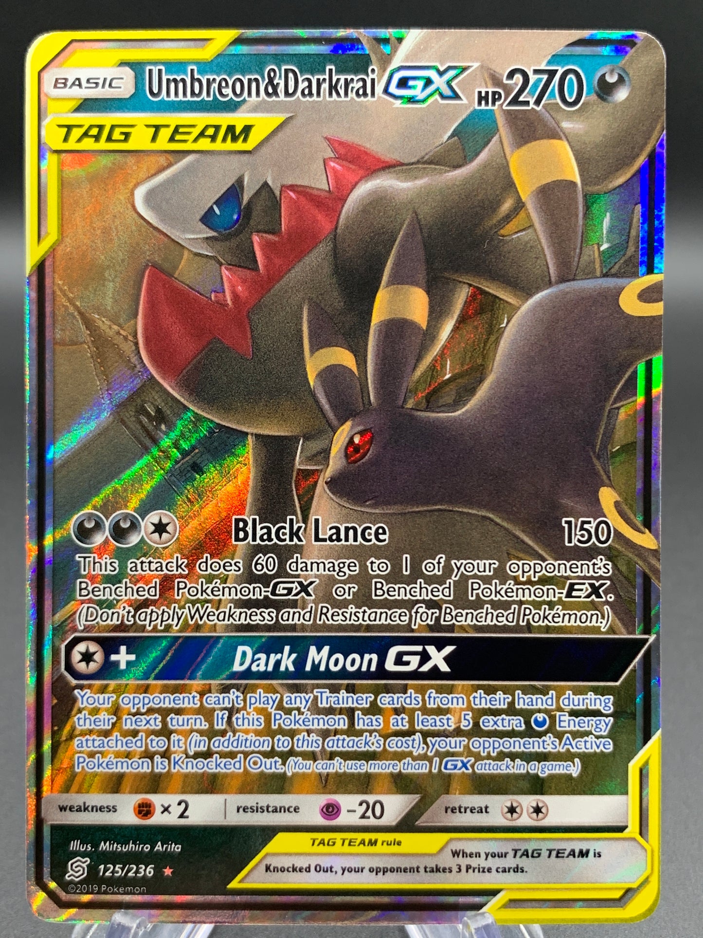 Pokémon TCG: 2019 Umbreon & Darkrai GX - 125/236 - SM: Unified Minds
