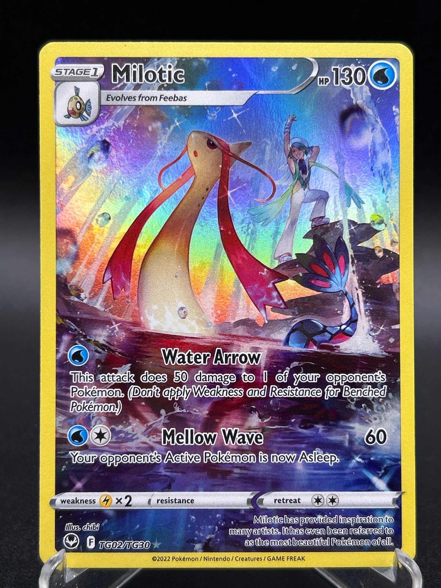 Pokémon TCG: 2022 - Milotic - TG02/TG30 - SWSH: Silver Tempest Trainer Gallery