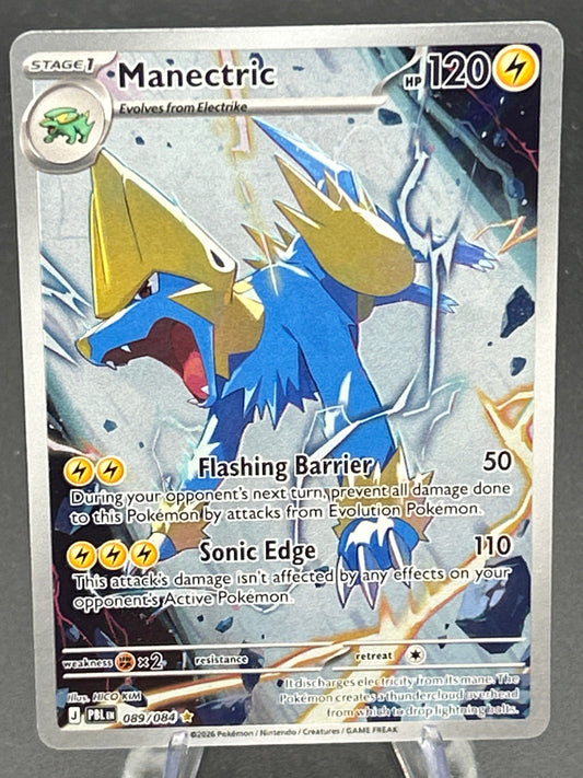 Pokémon TCG: 2026 Manectric - 089/084 - ME05: Pitch Black