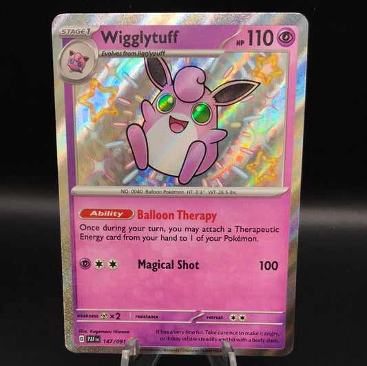 Pokemon TCG: 2024 Wigglytuff 147/091 S&V Paldean Fates