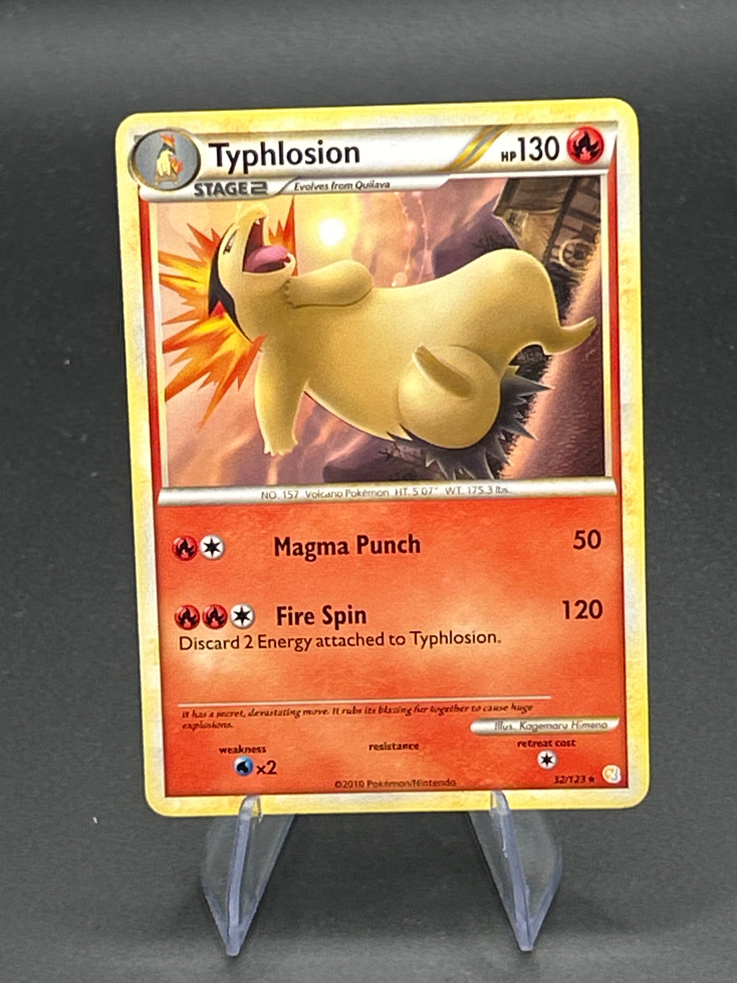 Pokémon TCG: 2010 Typhlosion 32/123 - HeartGold SoulSilver