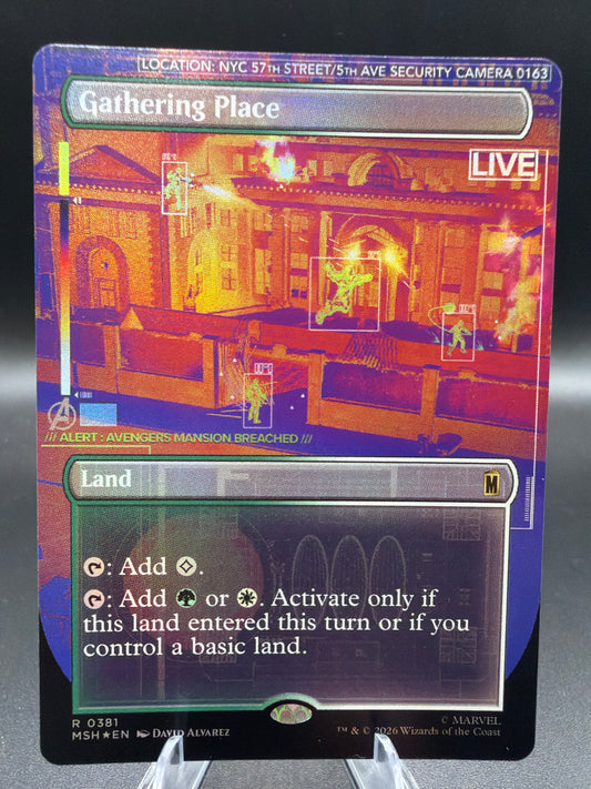 MTG TCG: 2026 Gathering Place (Borderless) - 0318 - Marvel Super Heroes (MSH)