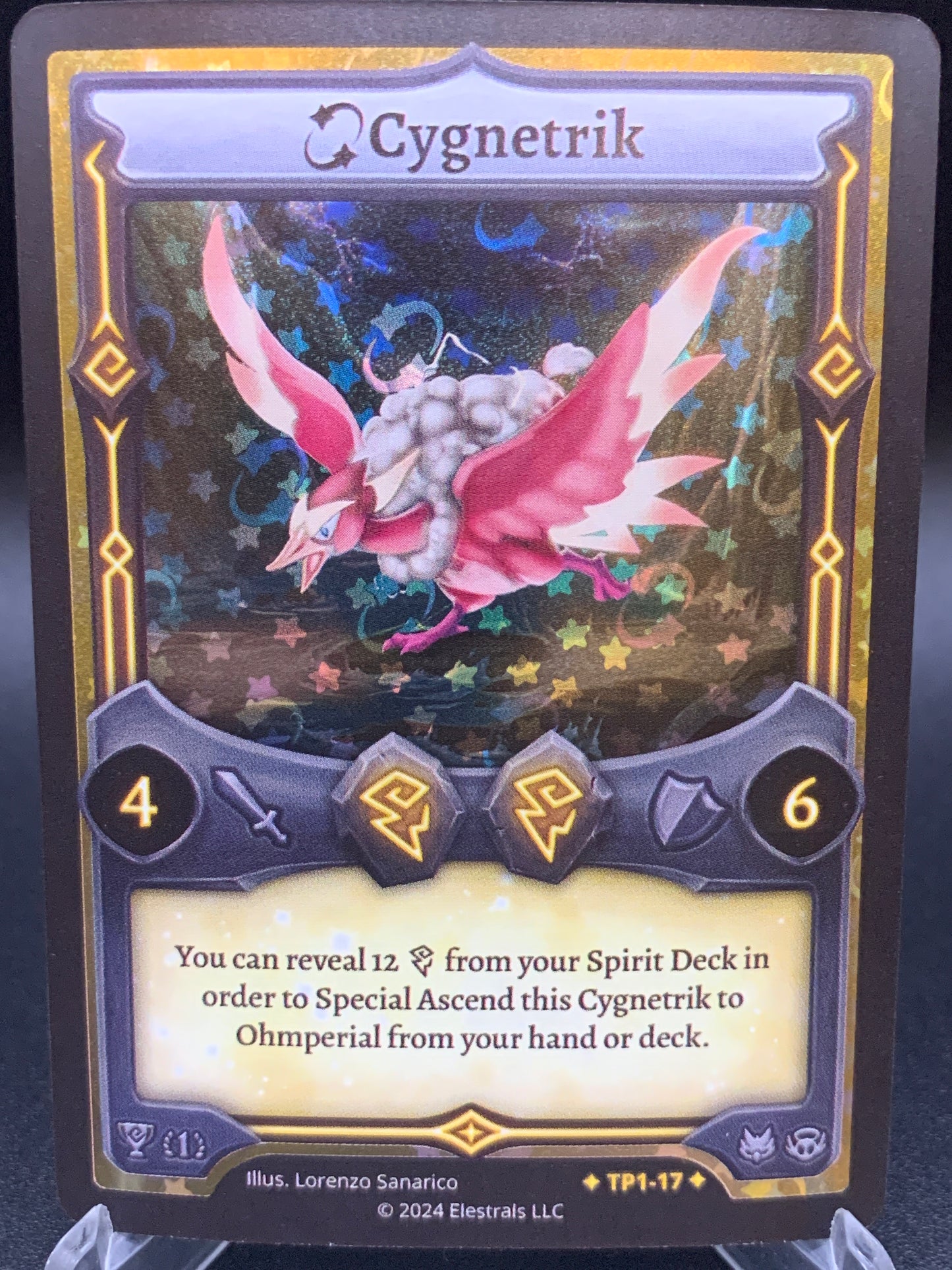 Elestrals TCG: Cygnetrik TP1-17 Organized Play Series 1