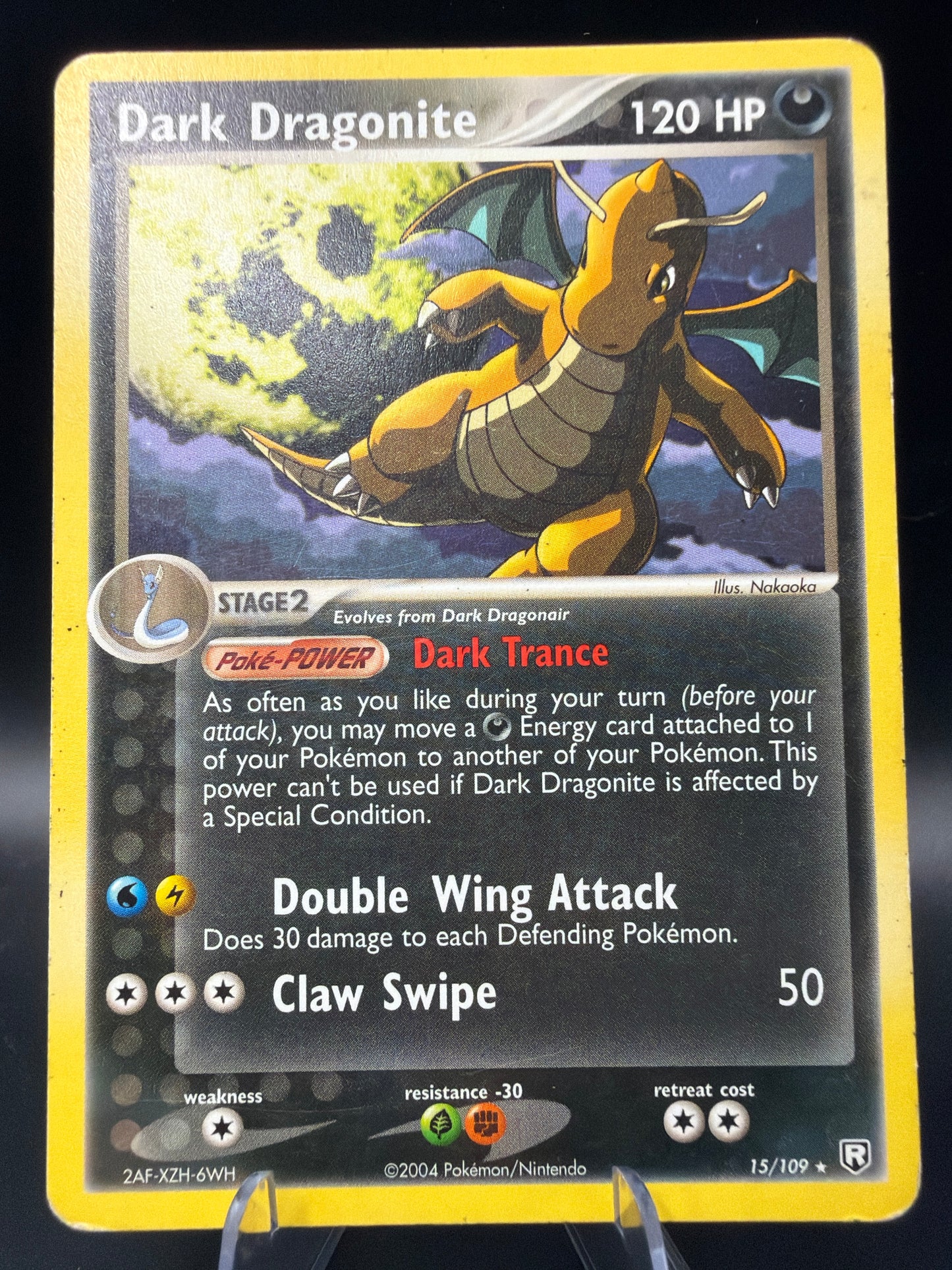 Pokémon TCG: 2004 Dark Dragonite - EX Team Rocket Returns (RR)