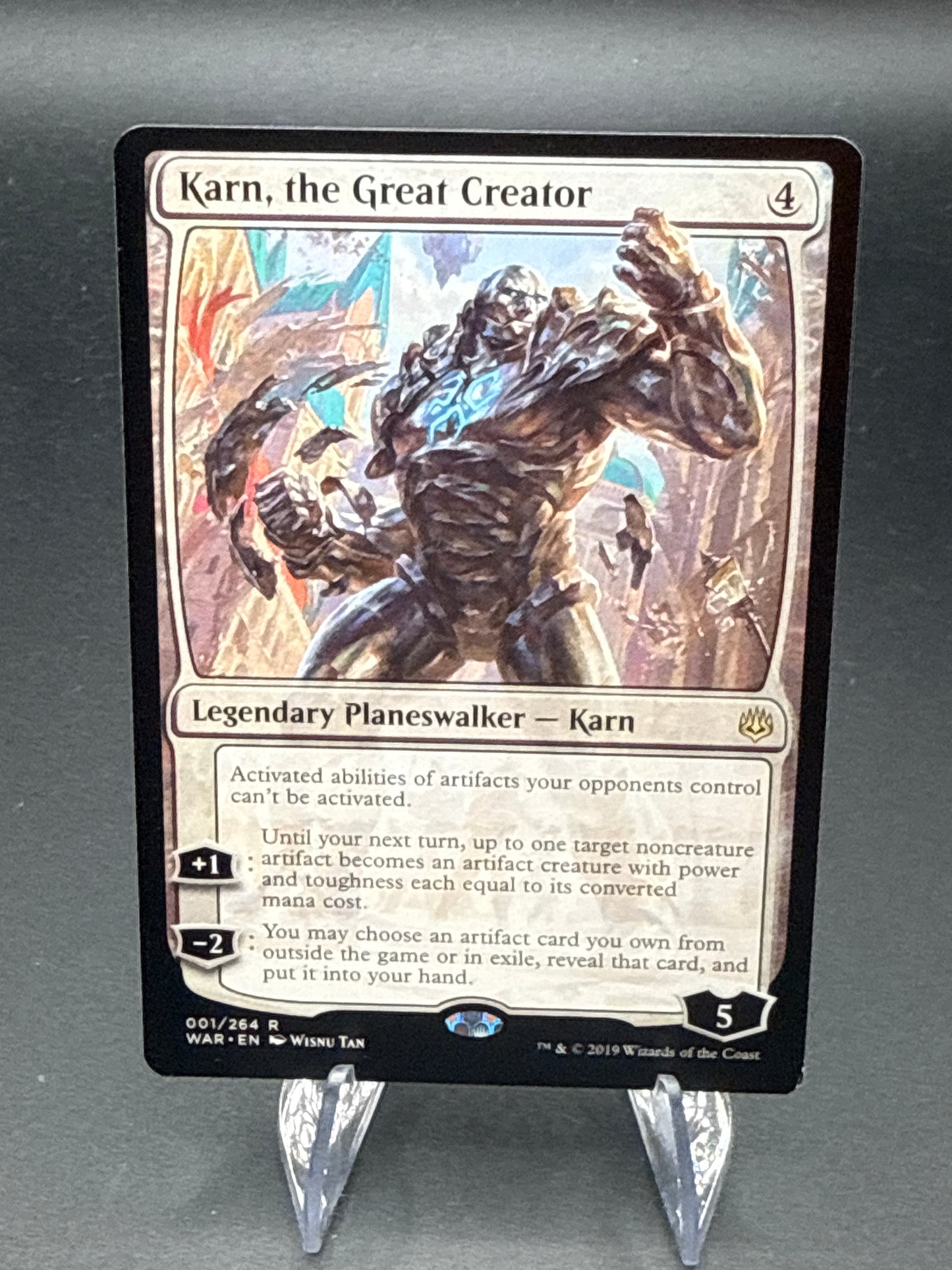 MTG TCG: Karn, the Great Creator 001/264 - War of the Spark (WAR)