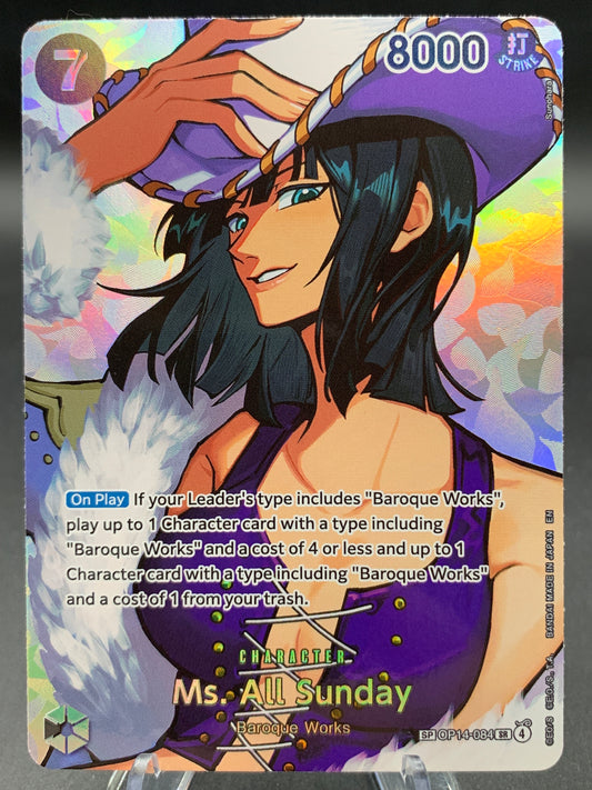 One Piece TCG: Ms. All Sunday (SP) - The Time of Battle (OP16)