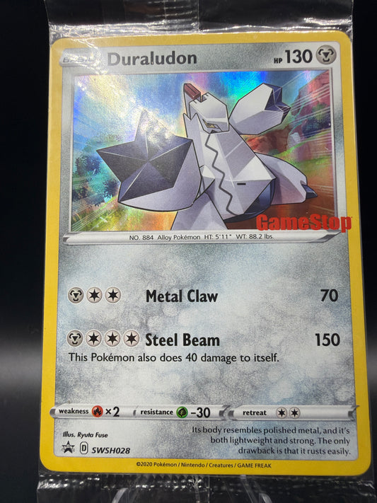 Pokémon TCG: 2020 Duraludon Gamestop Stamp Promo - SWSH028