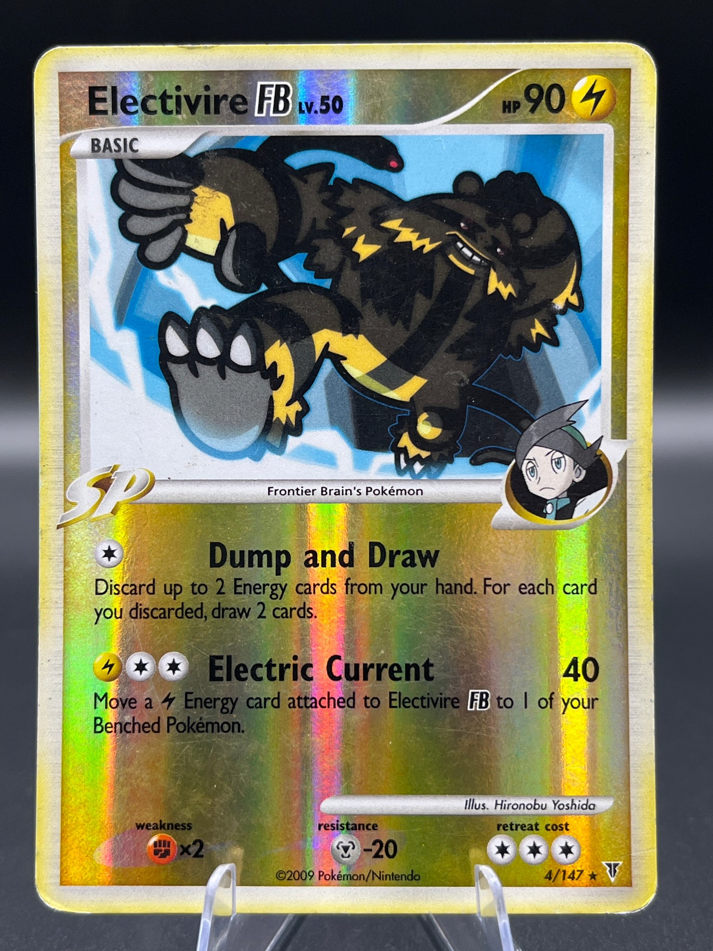 Pokémon TCG: 2009 Electivire FB 4/147 - Supreme Victors Reverse Holo