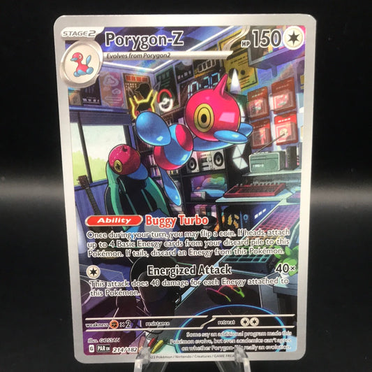 Pokémon TCG: 2023 Porygon-Z 214/182 SV: Paradox Rift