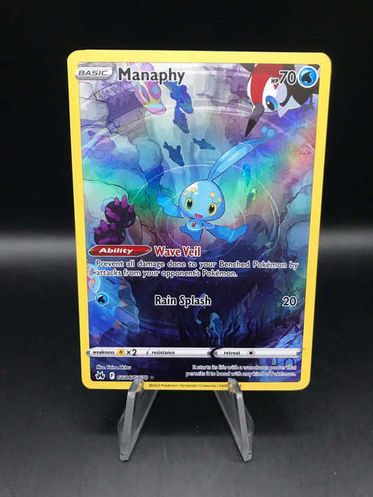 Pokémon TCG: 2023 Manaphy GG06/GG70 SWSH: Crown Zenith Galarian Gallery