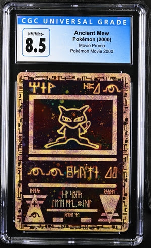 CGC 8.5 Pokemon TCG: 2000 Ancient Mew Pokemon 2000 Movie