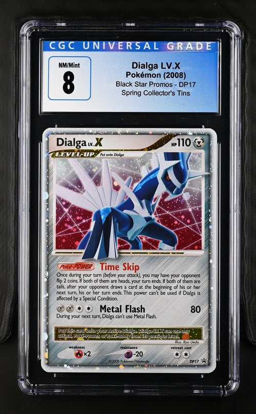 CGC 9 Pokémon TCG: 2008 Dialga LV.X DP17- Black Star Promo Spring Collector's Tins