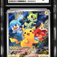 CGC 8 Pokémon TCG: 2022 Chinese Pikachu 001-SV-P - Scarlet & Violet Pre-Order Promo