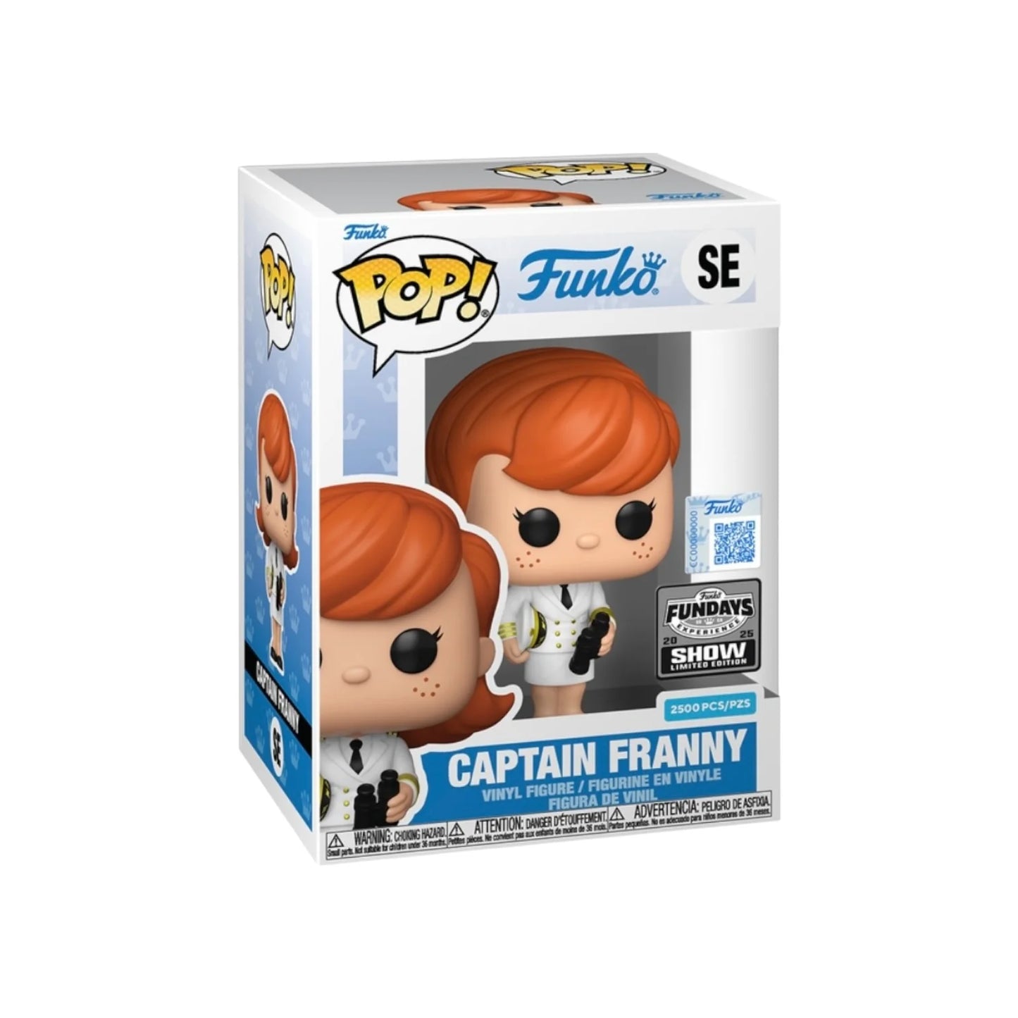 Funko PoP! Funko: Captain Franny SE (Funko Fundays Experience 2025 Show Limited Edition)