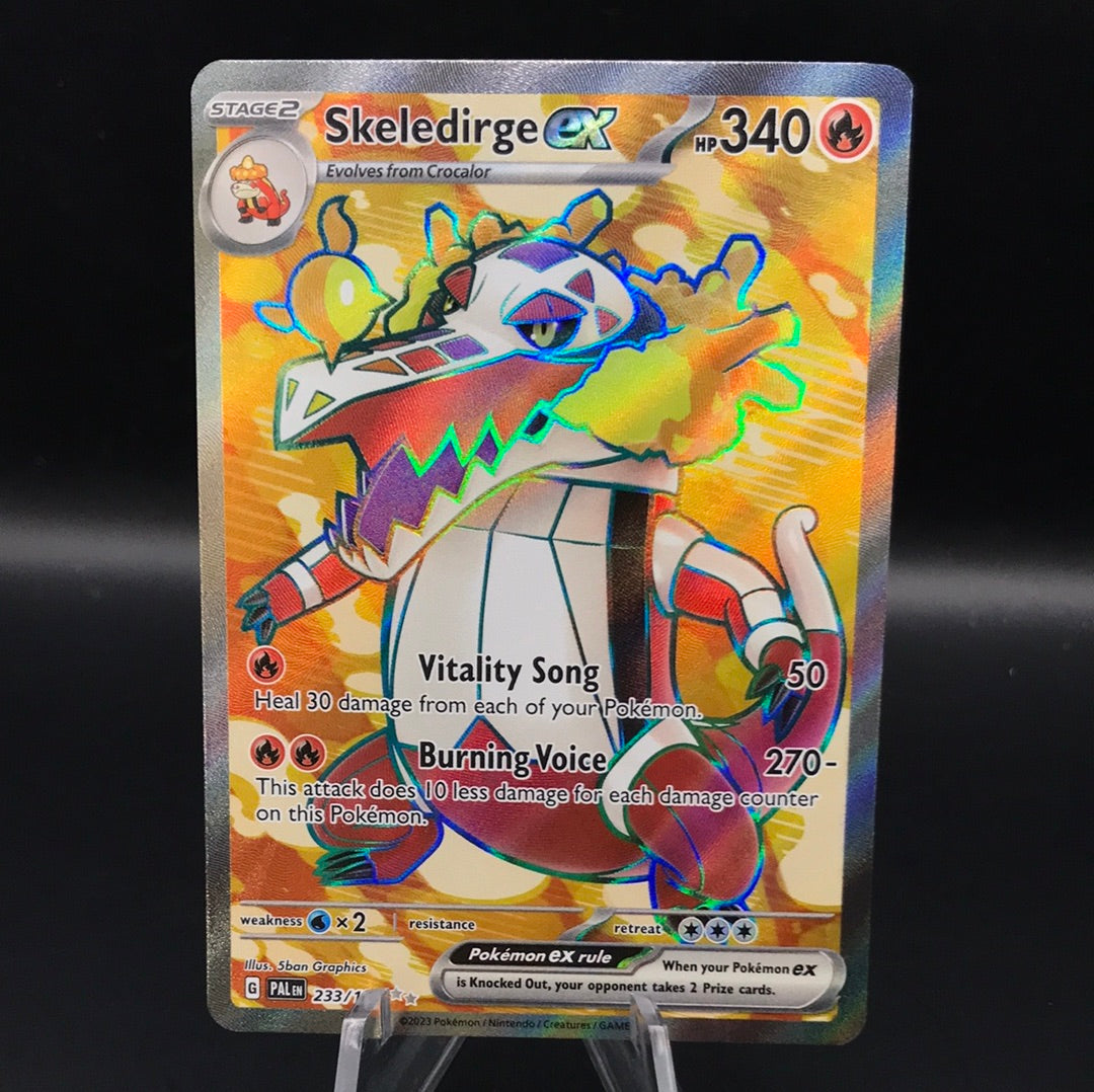 Pokémon TCG: 2023 Skeledirge ex 233/193 S&V: Paldea Evolved