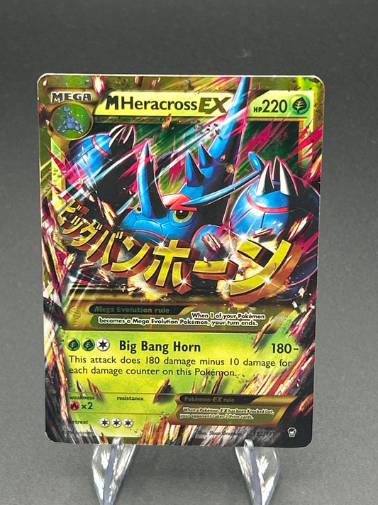Pokémon TCG: 2014 M Heracross Ex 5/111 XY: Furious Fists (Damaged)