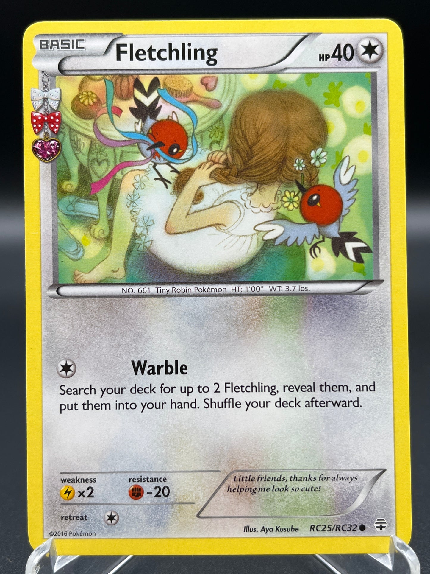 Pokémon TCG: 2016 Fletchling RC25/RC32 - Generations: Radiant Collection