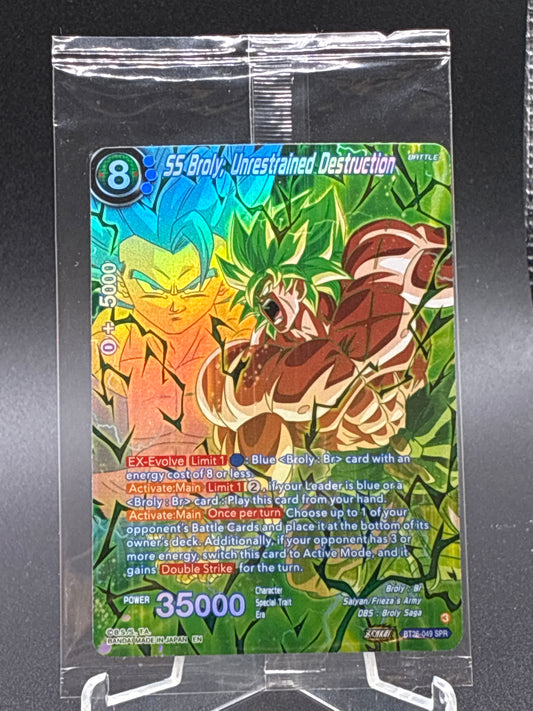 Dragon Ball Super TCG: SS Broly, Unrestrained Destruction (SPR) - Ultimate Advent (BT26) Sealed