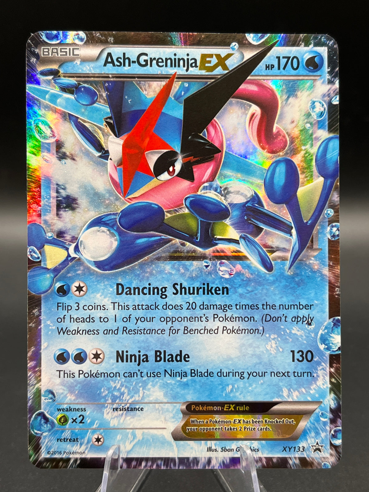 Pokémon TCG: 2016 Ash-Greninja EX XY133 Promo