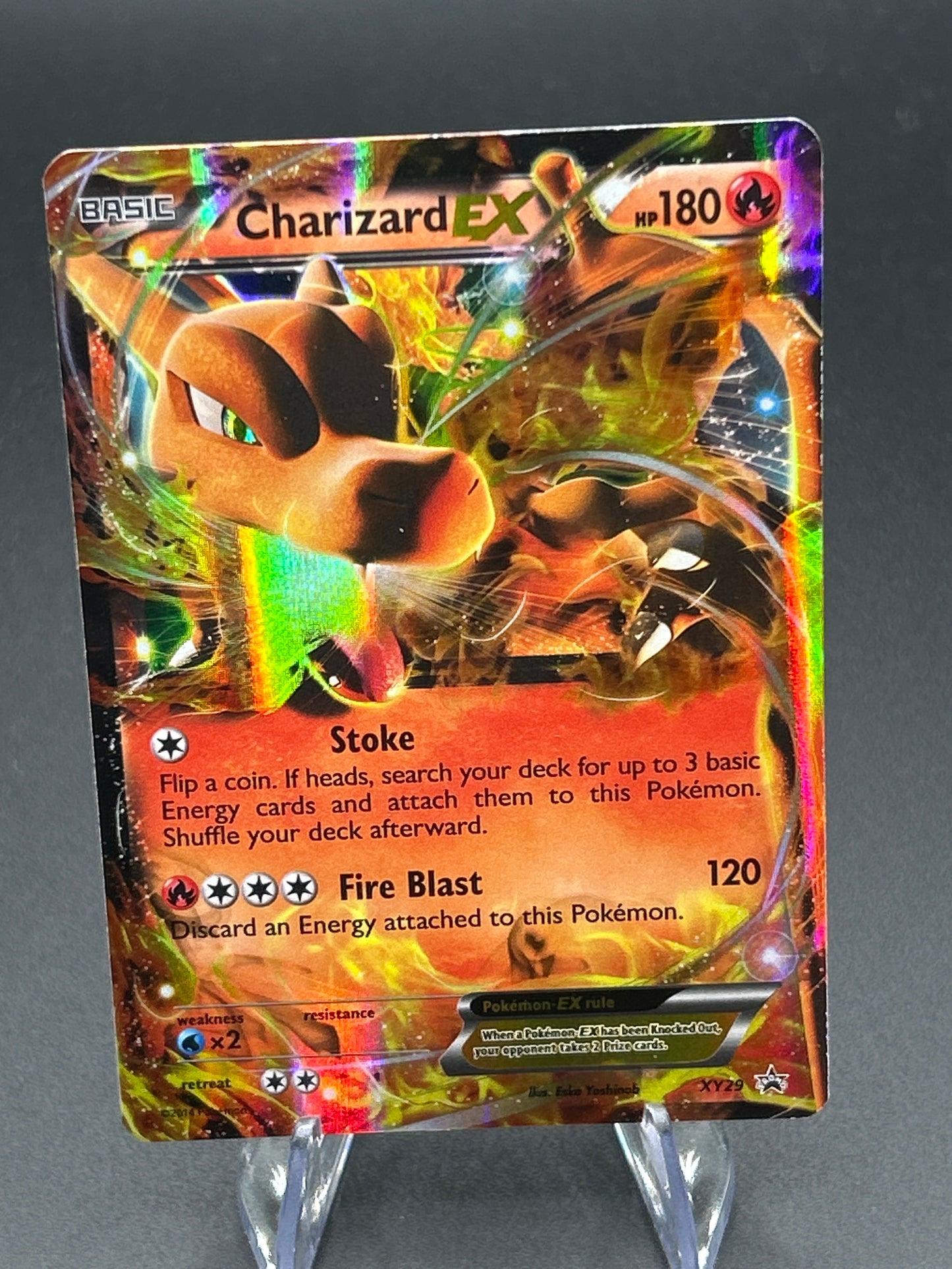 Pokémon TCG: 2014 Charizard EX XY29 XY Promo - DMG