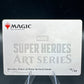 MTG TCG: Hercules, Prince of Power Art Card (Gold-Stamped Signature) - Art Series: Marvel Super Heroes (AAMSH)