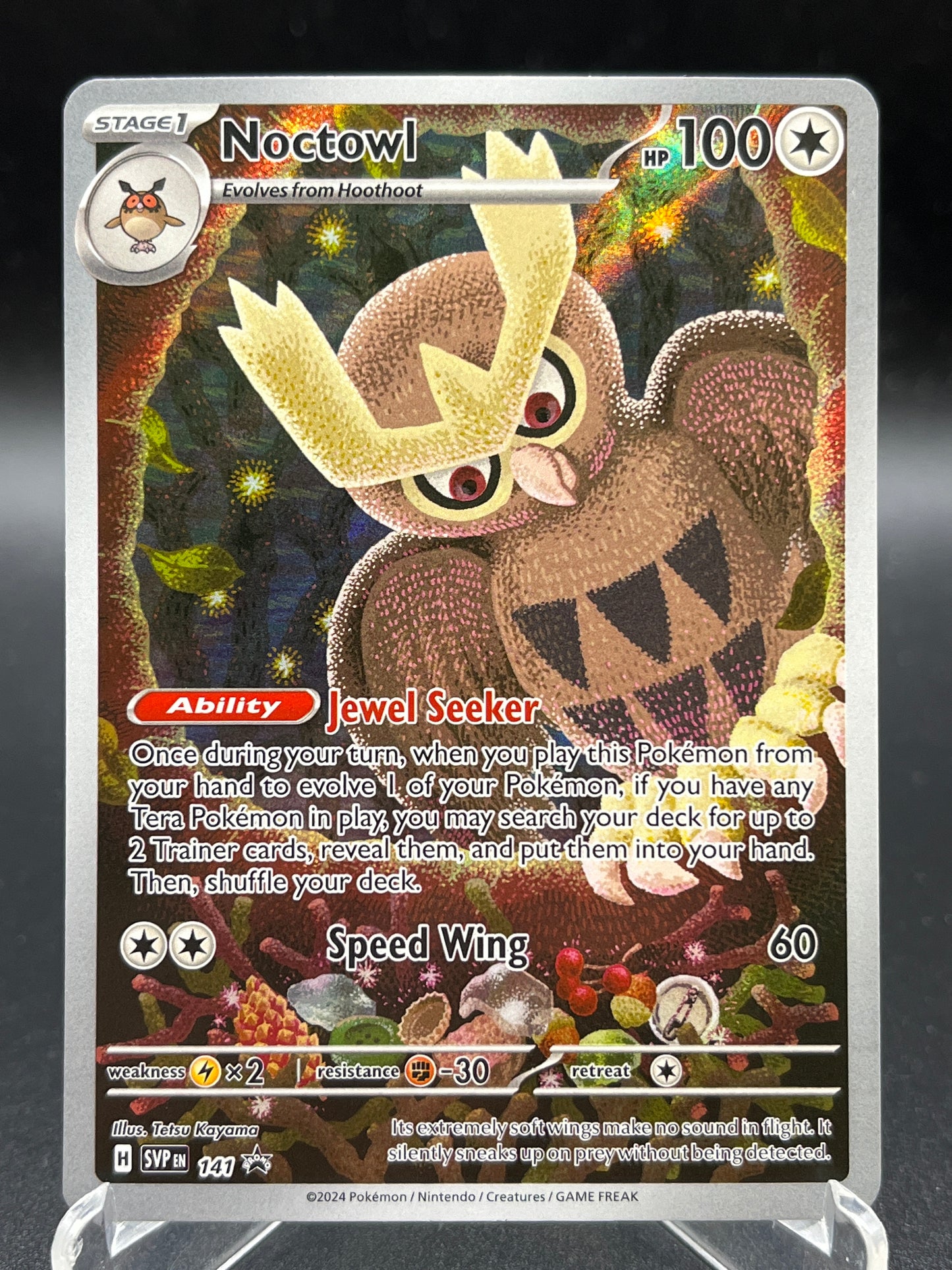 Pokémon TCG: 2024 Noctowl - #141 - SV: Scarlet & Violet Promos