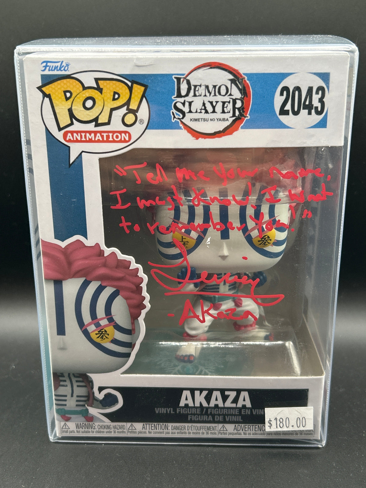 Auto Funko PoP! Animation: Demon Slayer - Akaza 2043