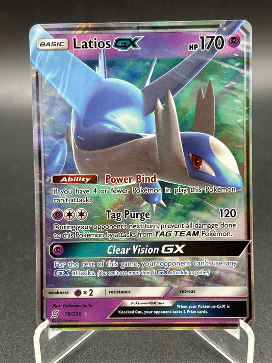 Pokémon TCG: 2019 Latios GX 78/236 SM: Unified Minds