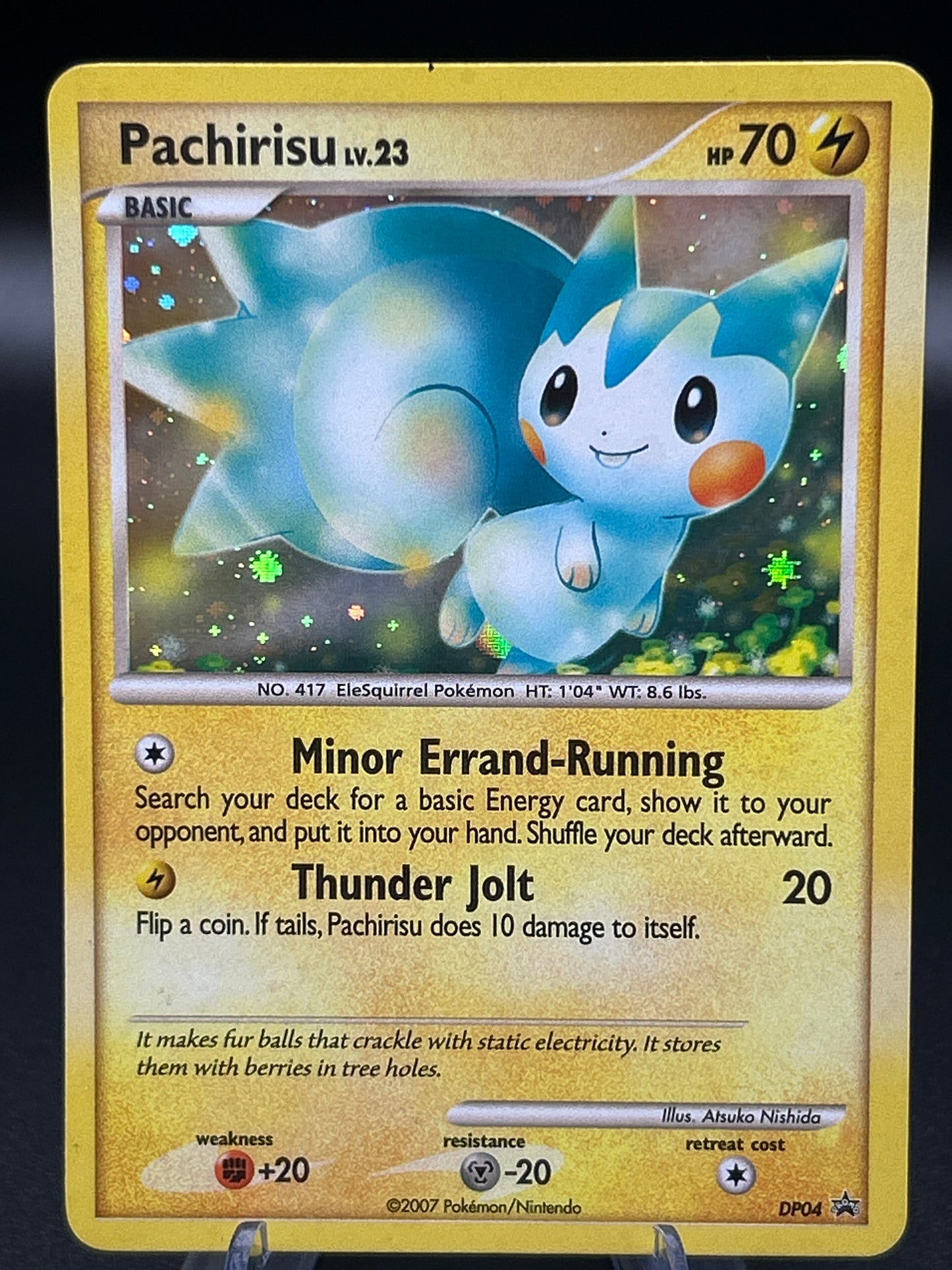 Pokémon TCG: 2007 Pachirisu DP04 DP: Diamond & Pearl Promos