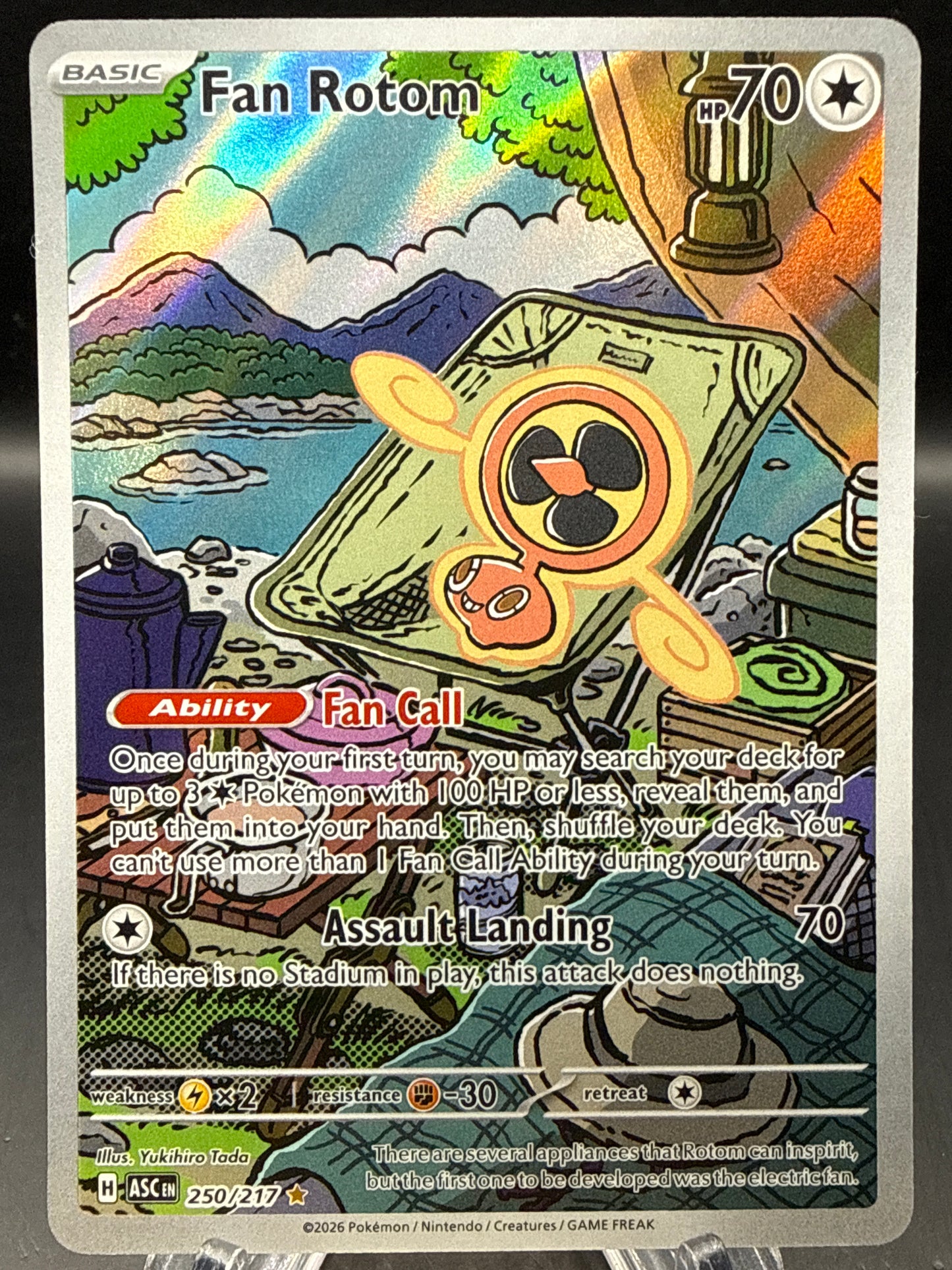 Pokémon TCG: 2026 Fan Rotom - 250/217 - ME: Ascended Heroes