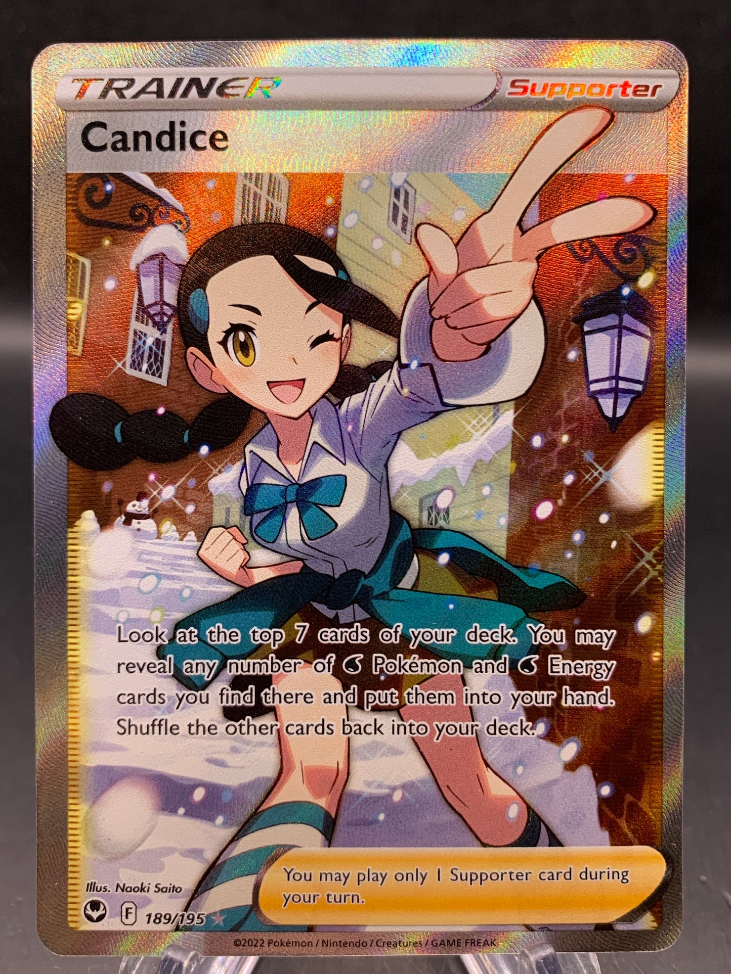 Pokémon TCG: 2022 Candice - 189/195 - SWSH: Silver Tempest