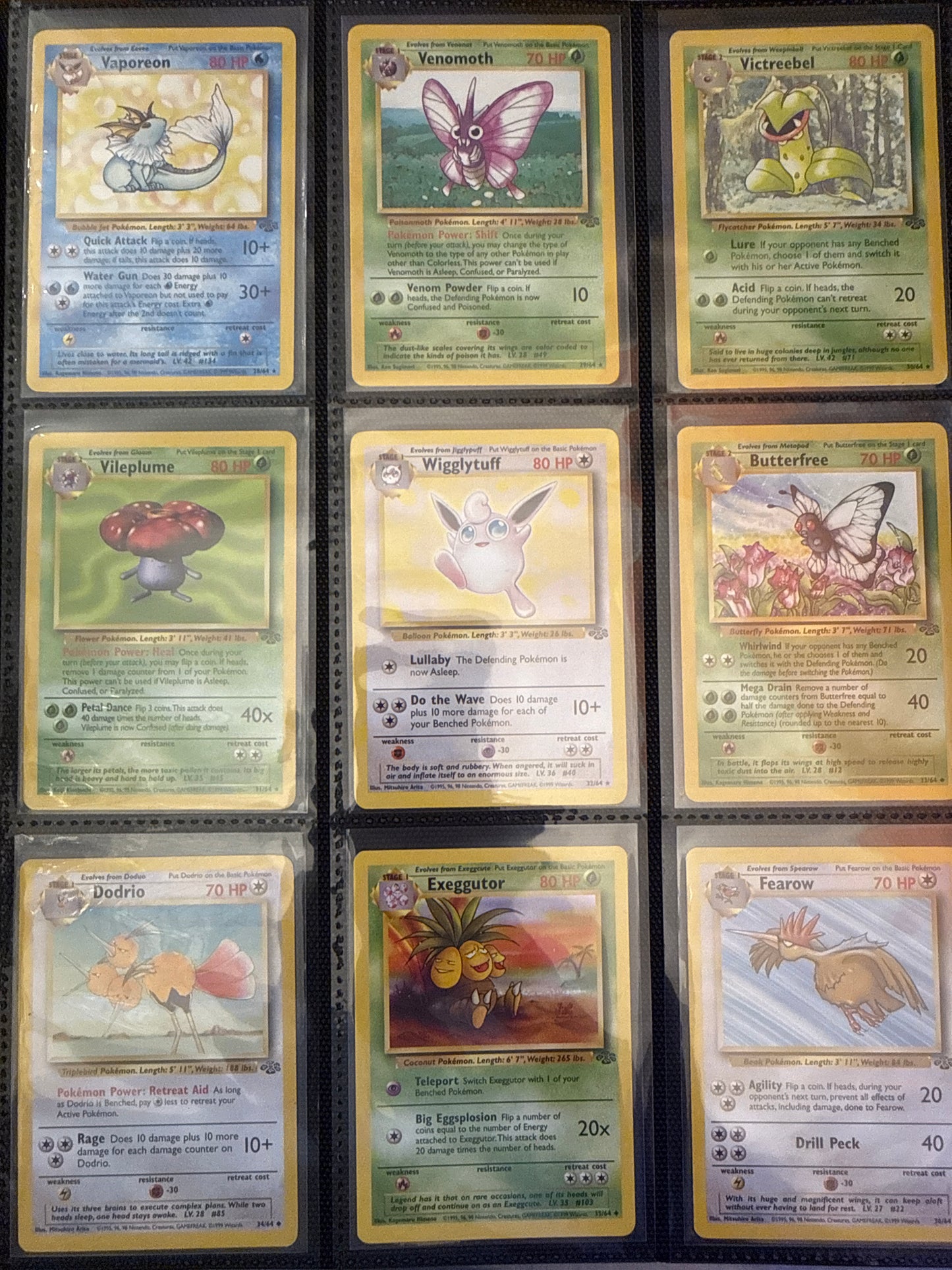 Pokémon TCG: Complete Jungle Set - NM/LP