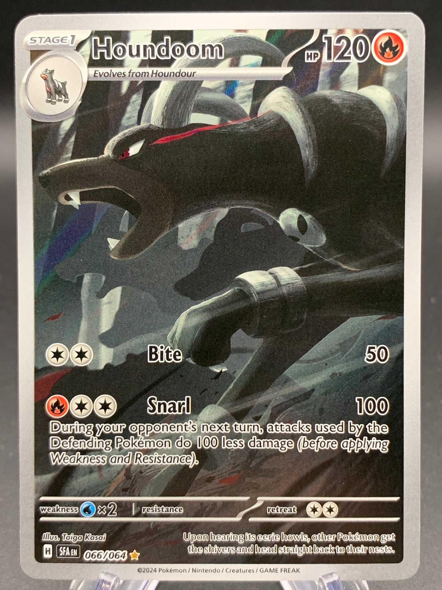 Pokémon TCG: 2024 Houndoom - 066/064 - S&V: Shrouded Fable