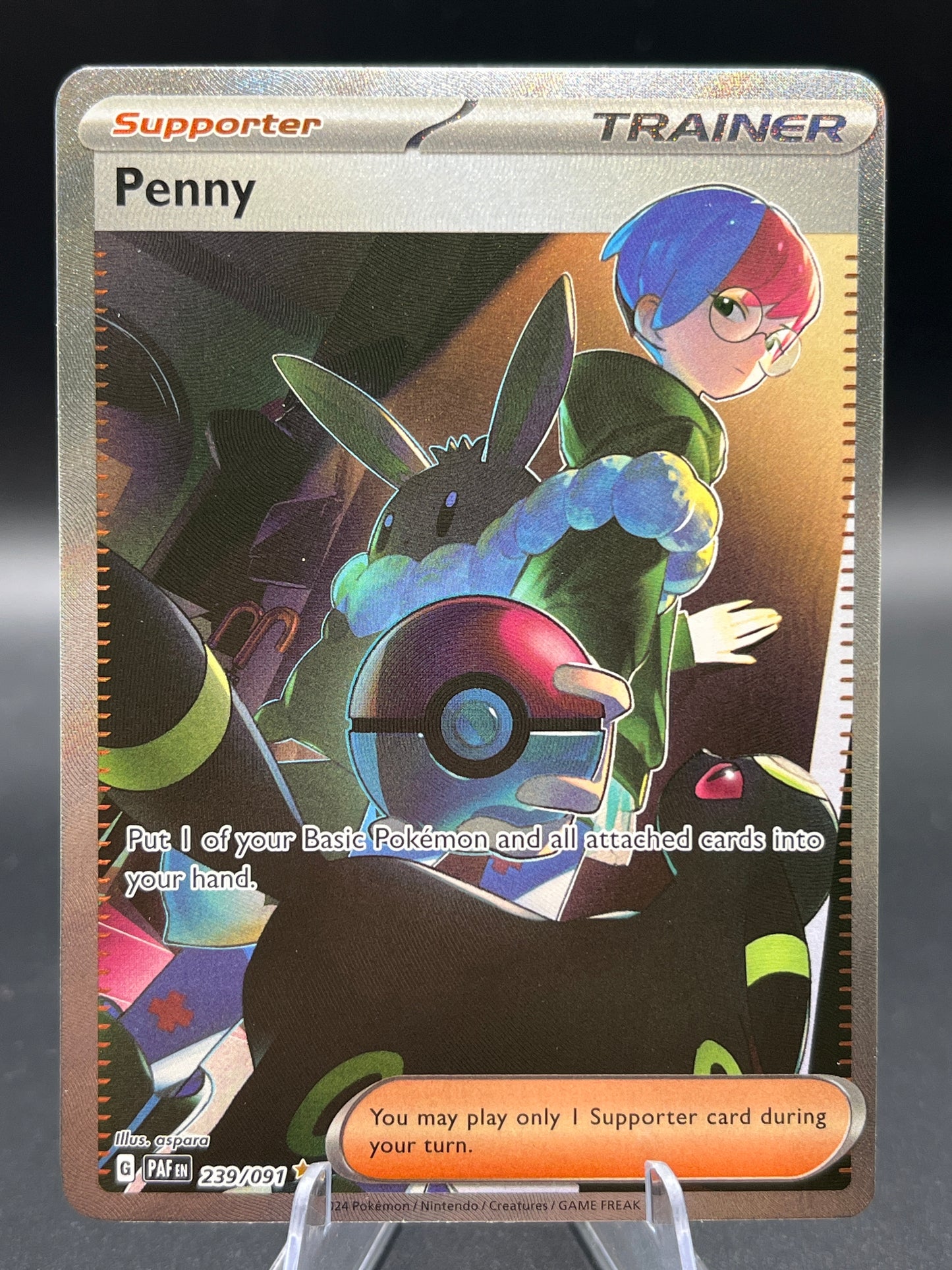 Pokémon TCG: 2024 Penny 239/091 SV: Paldean Fates