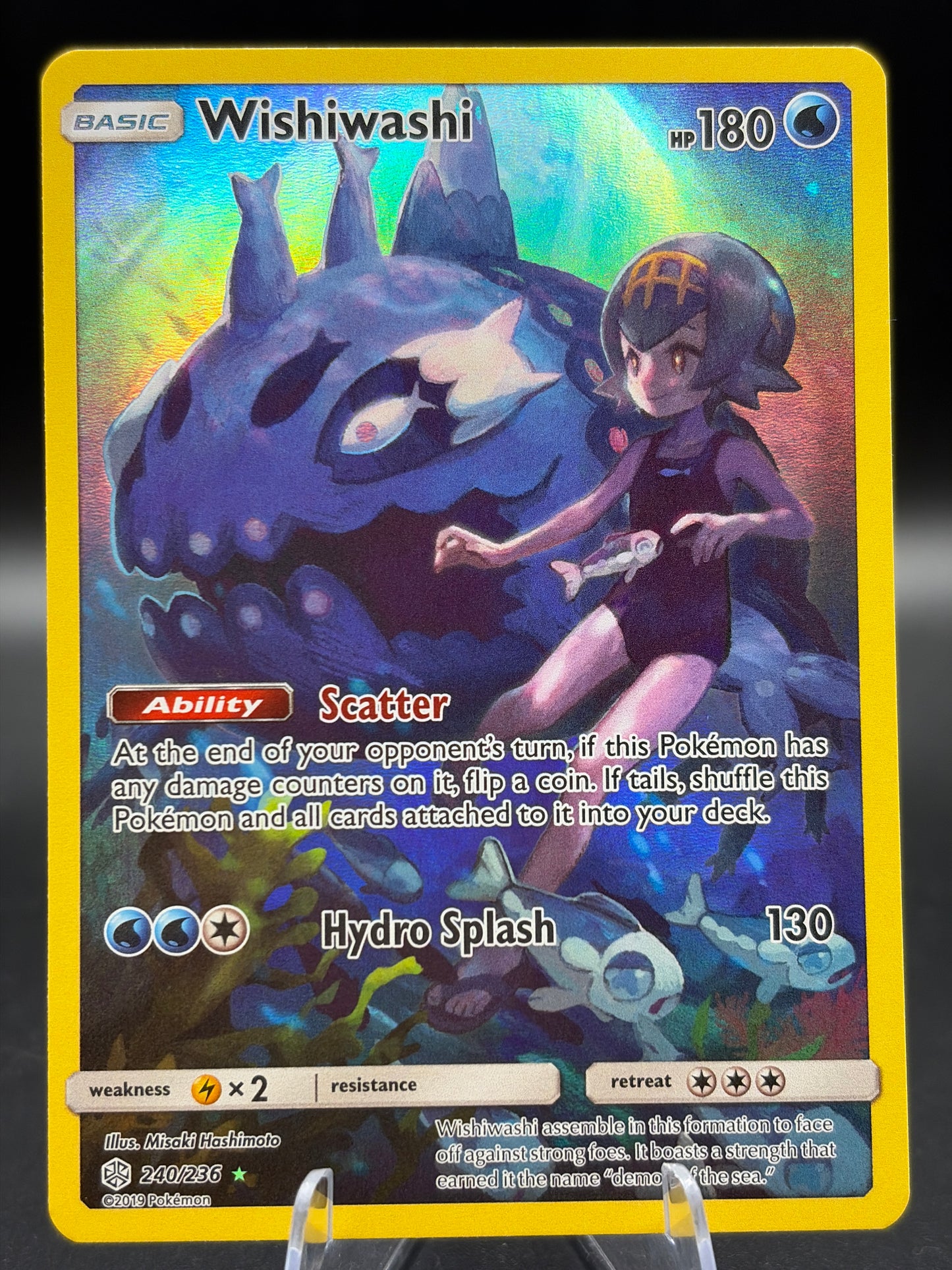 Pokémon TCG: 2019 Wishiwashi - 240/236 - SM: Cosmic Eclipse