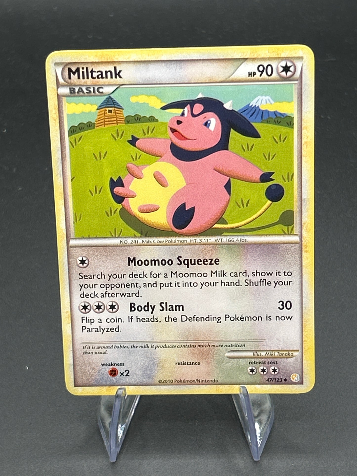 Pokémon TCG: 2010 Miltank 47/123 - Heart Gold Soul Silver