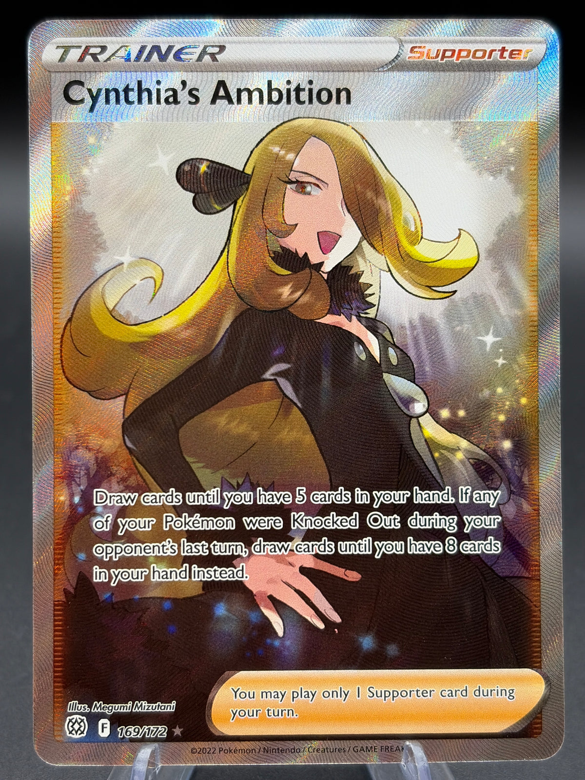 Pokémon TCG: 2022 Cynthia's Ambition 169/172 SWSH: Brilliant Stars