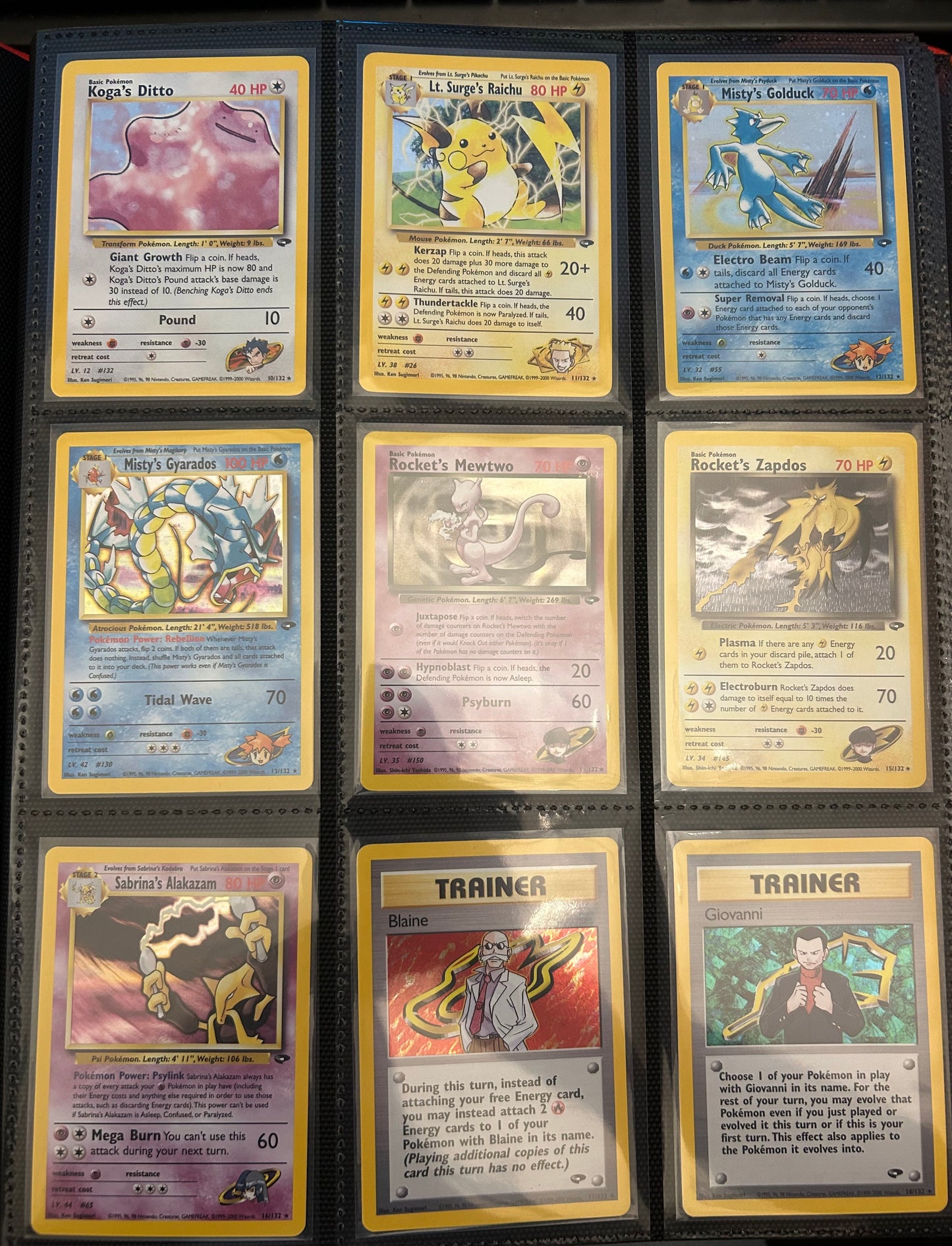 Pokémon TCG: Complete Gym Challenge Full Set - NM/LP