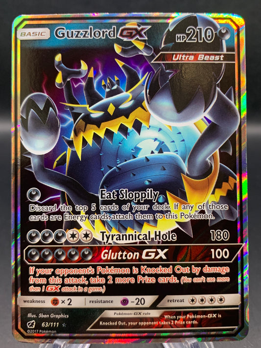 Pokémon TCG: 2017 Guzzlord GX - 63/111 - SM: Crimson Invasion